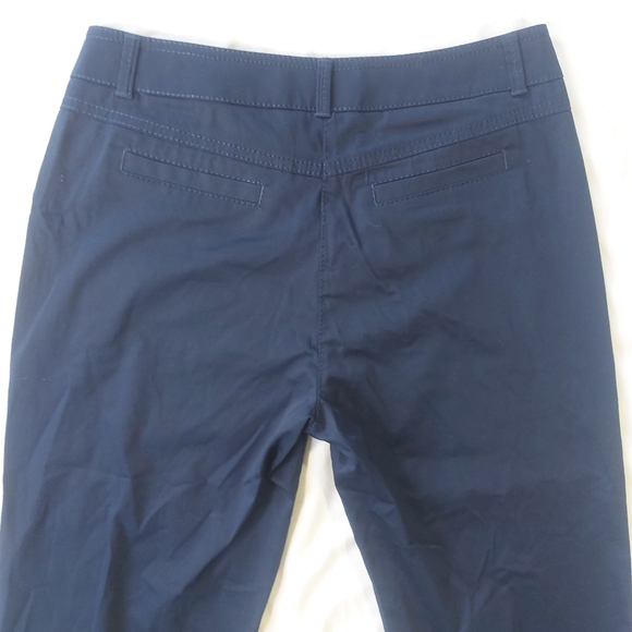 Gerry Weber Straight Leg 4 Pocket Pants Midrise Navy, 34 - Picture 8 of 9